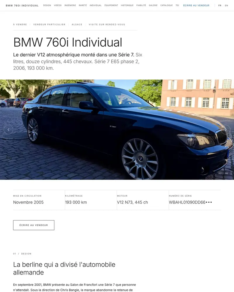 Aperçu de BMW 760i